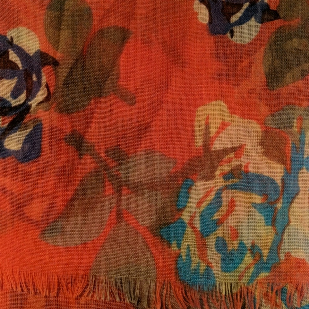 Bright spring scarf